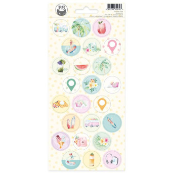 Set of stickers 10,5 x 23 cm - Piątek Trzynastego - Summer Vibes 03