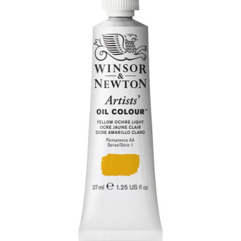 Farba olejna Artists' Oil Colour - Winsor & Newton - Yellow Ochre Light, 37 ml