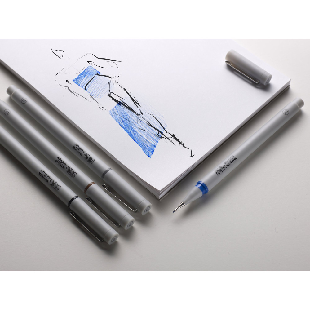 Blok do markerów i tuszu Bristol - Winsor & Newton - bardzo gładki, A4, 250g, 20 ark.