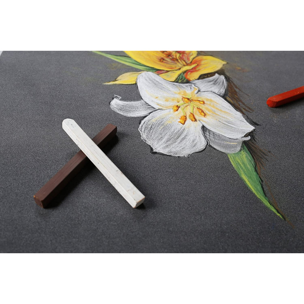 Pastelmat paper pad - Clairefontaine - no. 6, 24 x 30 cm, 300g, 12 sheets