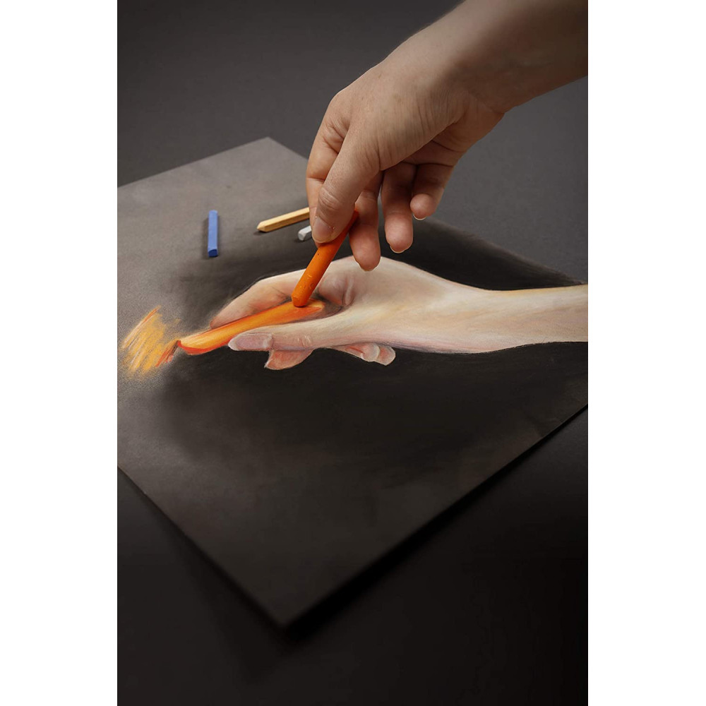 Pastelmat paper pad - Clairefontaine - no. 6, 18 x 24 cm, 300g, 12 sheets