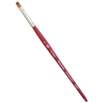 Flat shader, synthetic Velvetouch brush - Princeton - no. 6