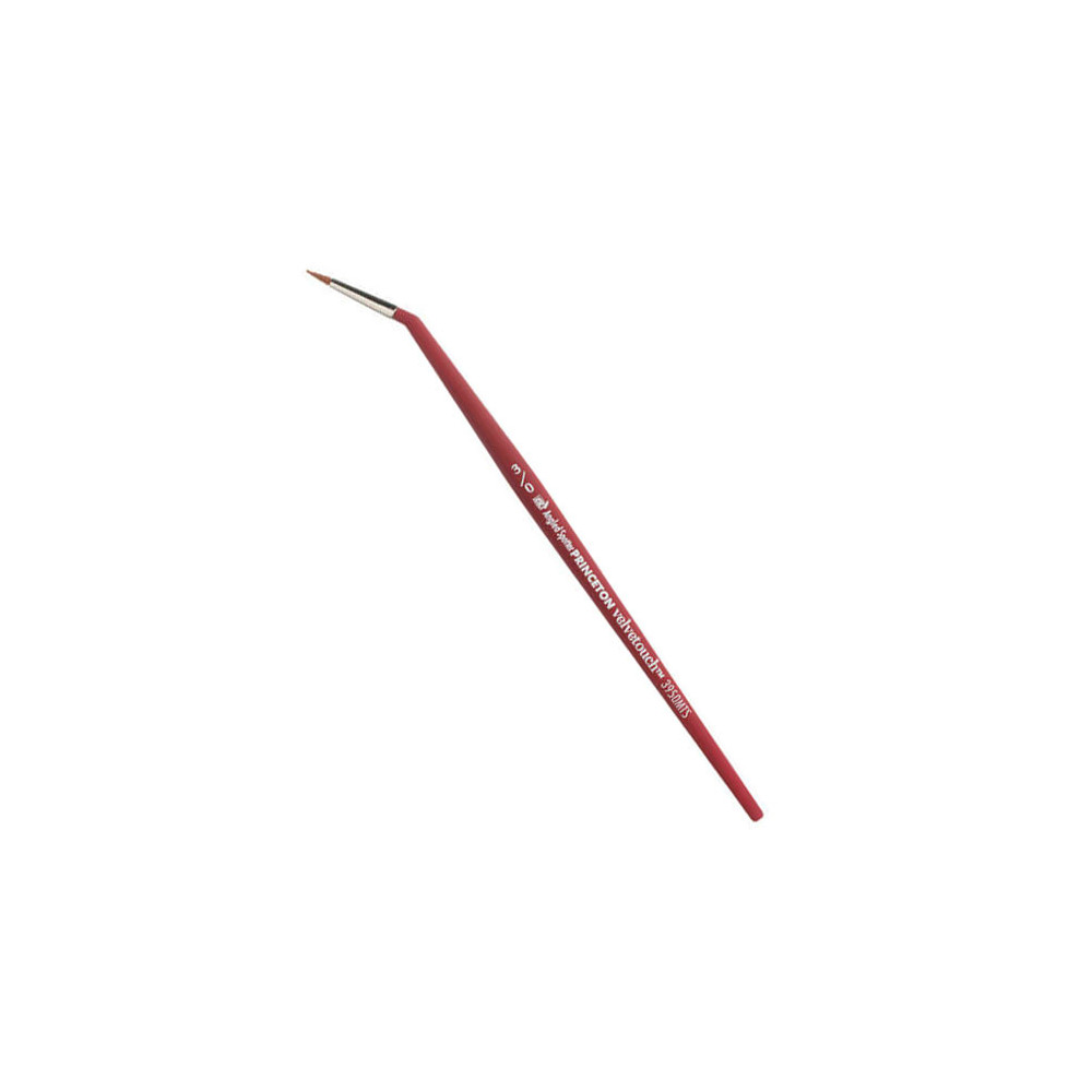 Pędzel kątowy, okrągły, syntetyczny Velvetouch - Princeton - nr 3/0