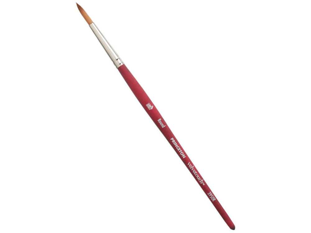 Round, synthetic Velvetouch brush - Princeton - no. 4