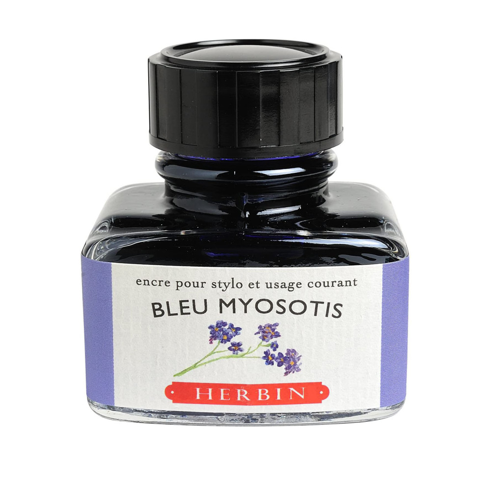 Ink bottle - J.Herbin - Forget Me Not Blue, 30 ml