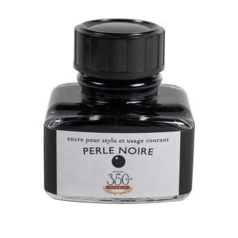 Ink bottle - J.Herbin - Pearl Black, 30 ml