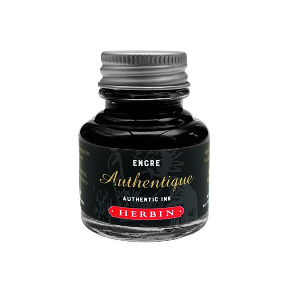 Anthentique Ink - J.Herbin - Black, 30 ml