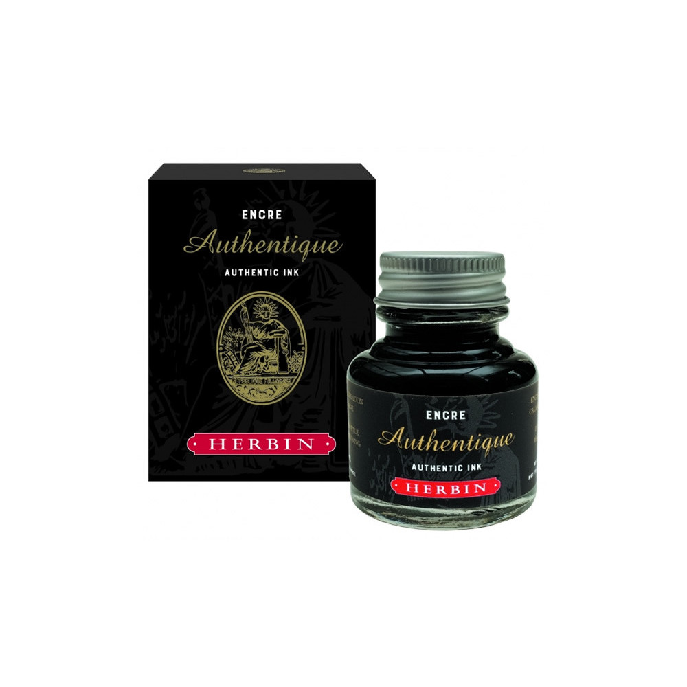 Anthentique Ink - J.Herbin - Black, 30 ml