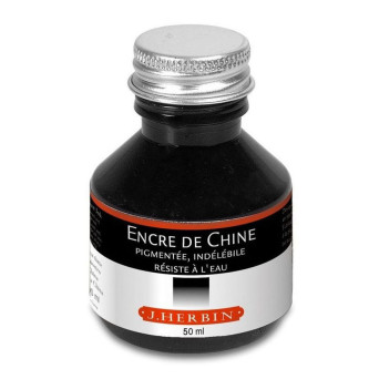 Calligraphy Indian Ink  - J.Herbin - Black, 50 ml