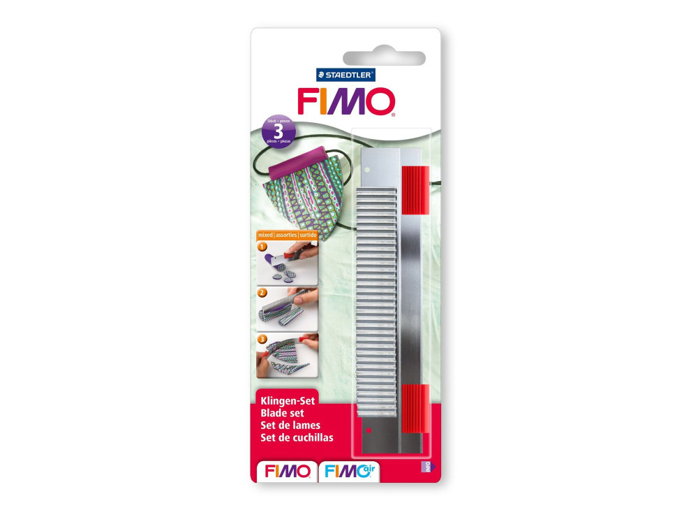Set of Modelling blades Fimo - Staedtler - 3 pcs