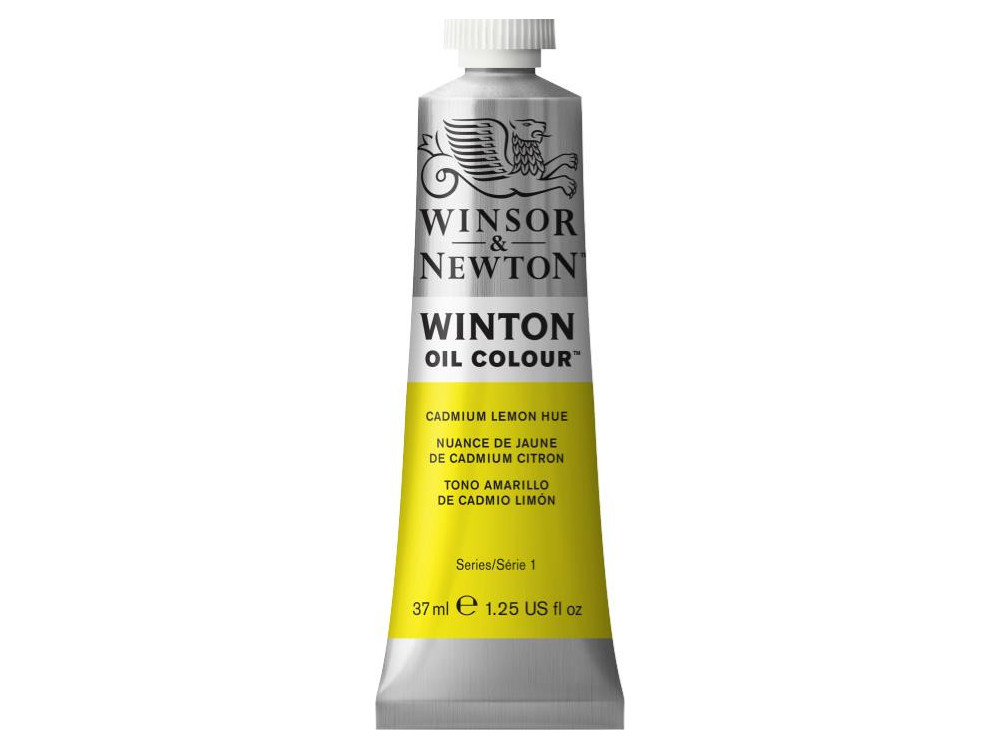 Oil paint Winton Oil Colour - Winsor & Newton - Cadmium Lemon Hue, 37 ml