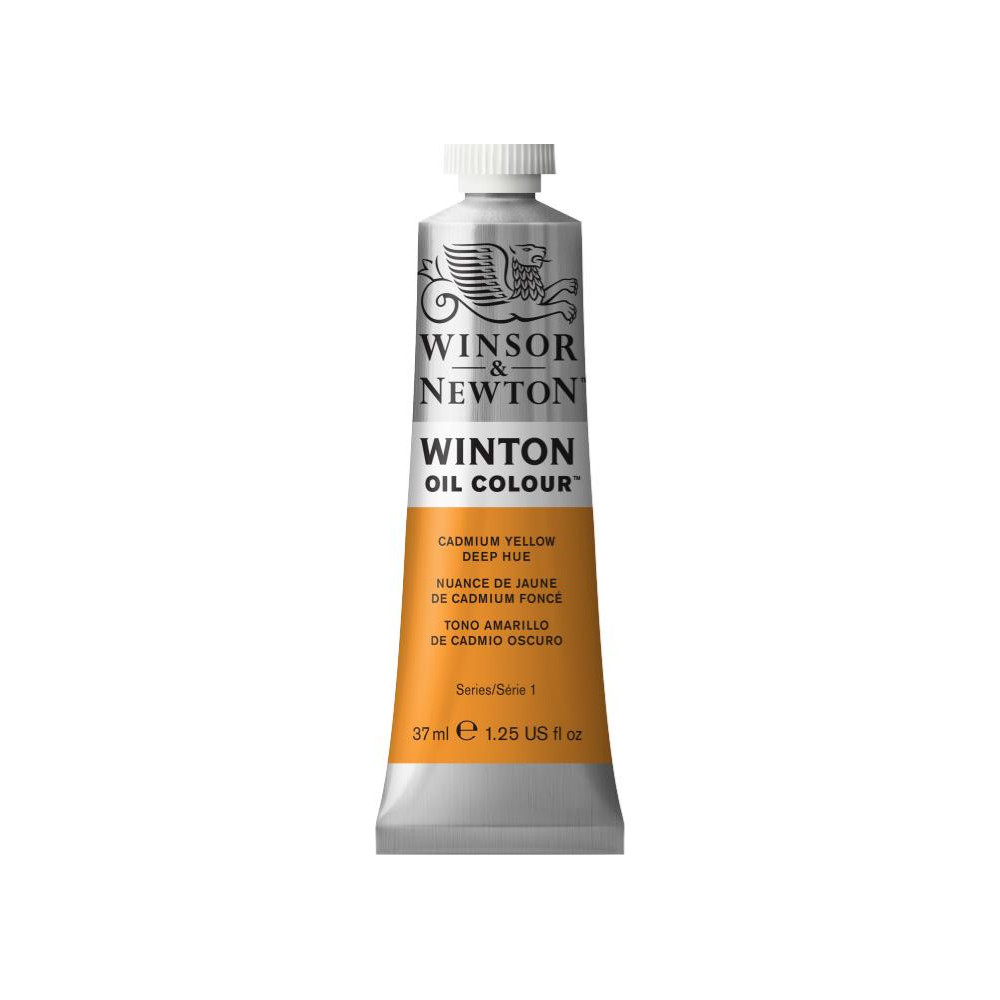 Oil paint Winton Oil Colour - Winsor & Newton - Cadmium Yellow Deep Hue, 37 ml