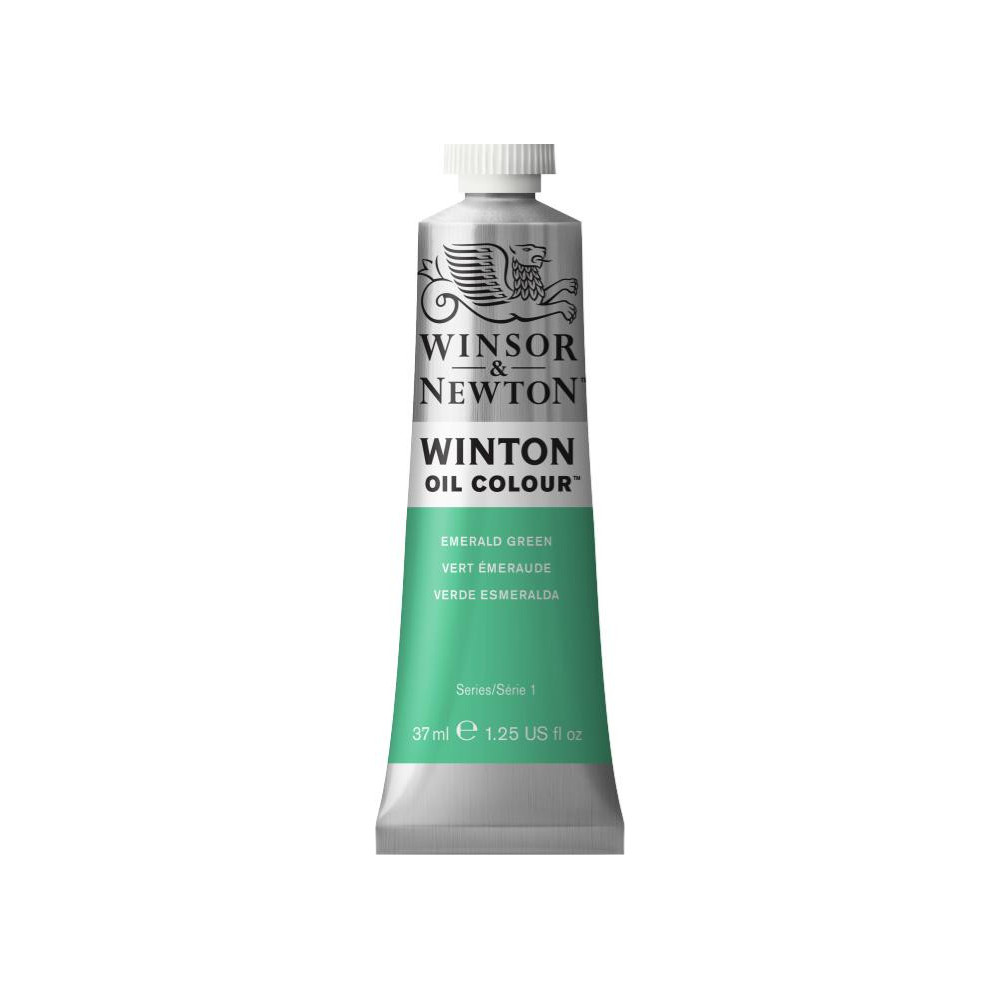 Oil paint Winton Oil Colour - Winsor & Newton - Emerald Green, 37 ml