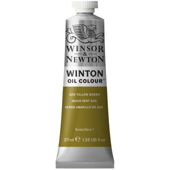 Farba olejna Winton Oil Colour - Winsor & Newton - Azo Yellow Green, 37 ml