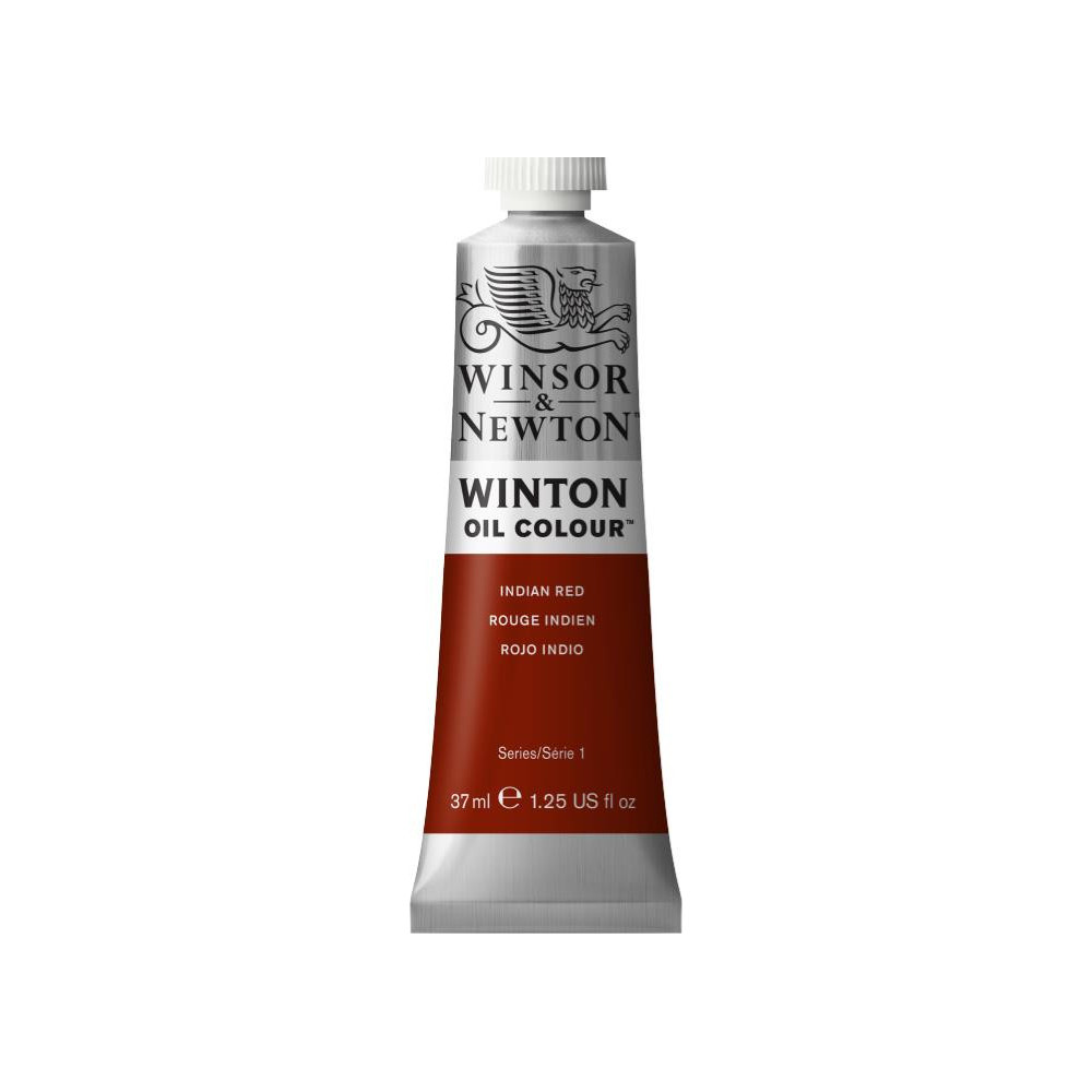 Farba olejna Winton Oil Colour - Winsor & Newton - Indian Red, 37 ml