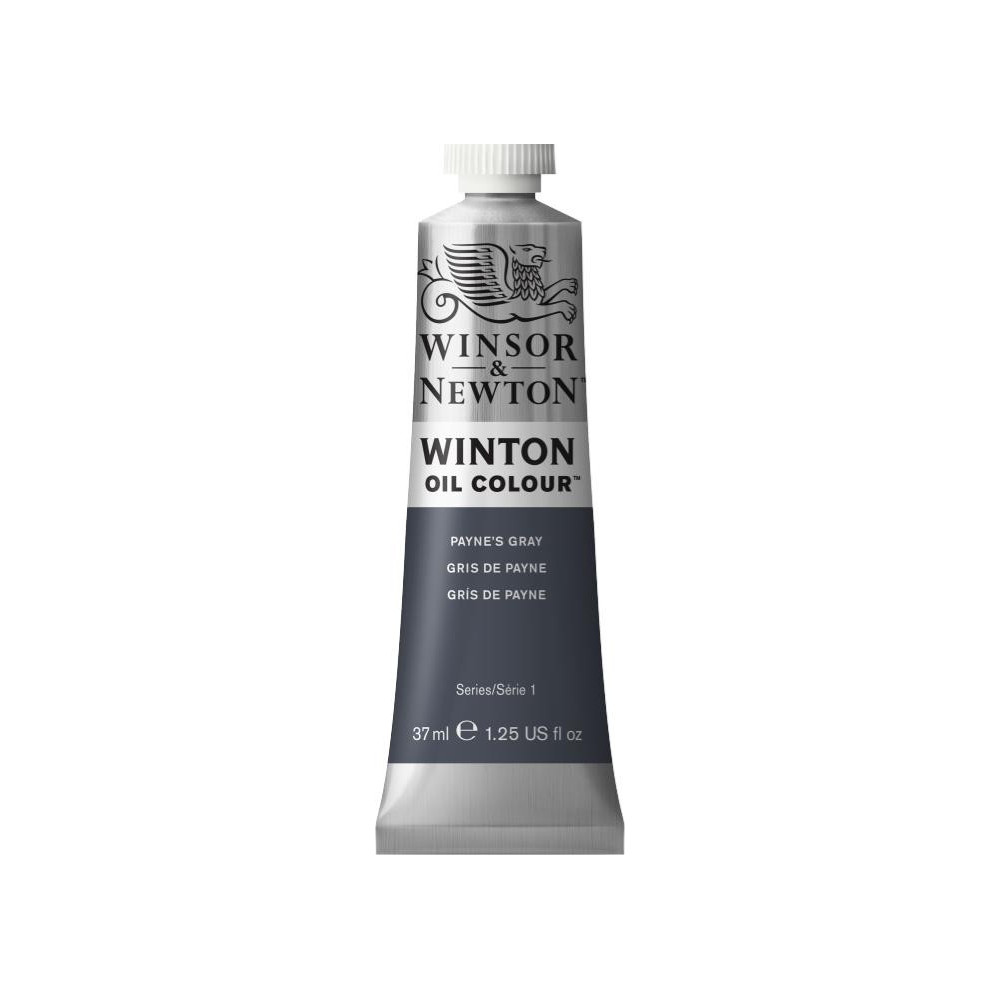 Oil paint Winton Oil Colour - Winsor & Newton - Payne's Gray, 37 ml
