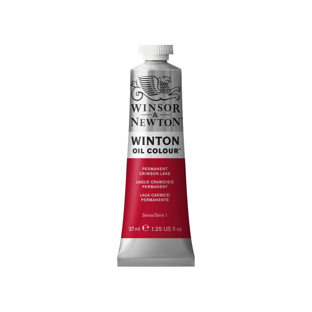 Farba olejna Winton Oil Colour - Winsor & Newton - Permanent Crimson Lake, 37 ml