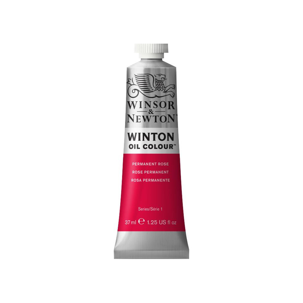 Farba olejna Winton Oil Colour - Winsor & Newton - Permanent Rose, 37 ml