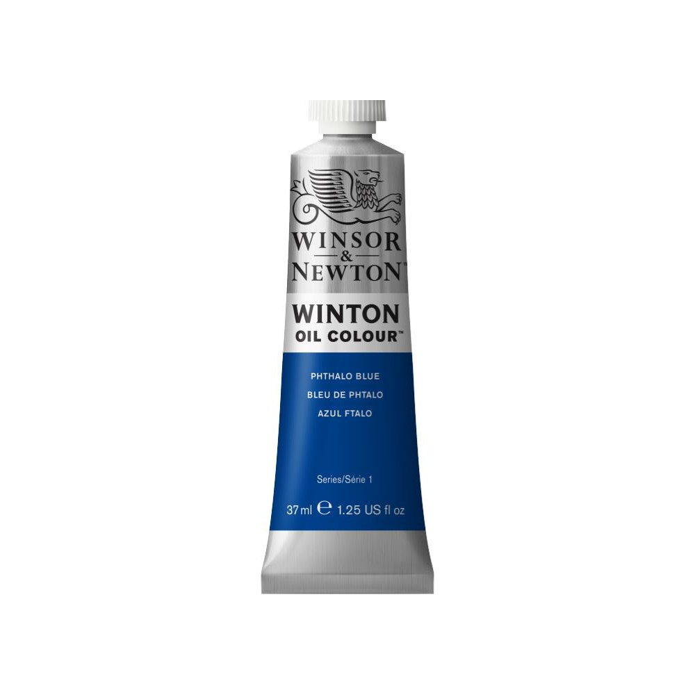 Farba olejna Winton Oil Colour - Winsor & Newton - Phthalo Blue, 37 ml