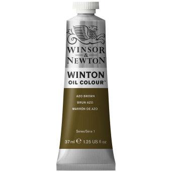 Oil paint Winton Oil Colour - Winsor & Newton - Azo Brown, 37 ml