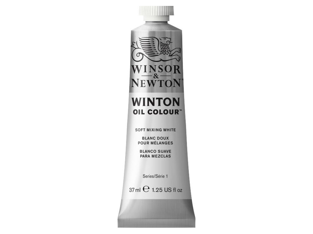 Farba olejna Winton Oil Colour - Winsor & Newton - Soft Mixing White, 37 ml