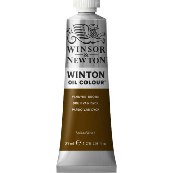 Oil paint Winton Oil Colour - Winsor & Newton - Vandyke Brown, 37 ml