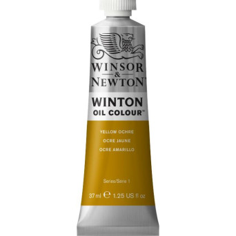 Farba olejna Winton Oil Colour - Winsor & Newton - Yellow Ochre, 37 ml