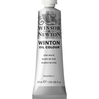 Oil paint Winton Oil Colour - Winsor & Newton - Zinc White, 37 ml