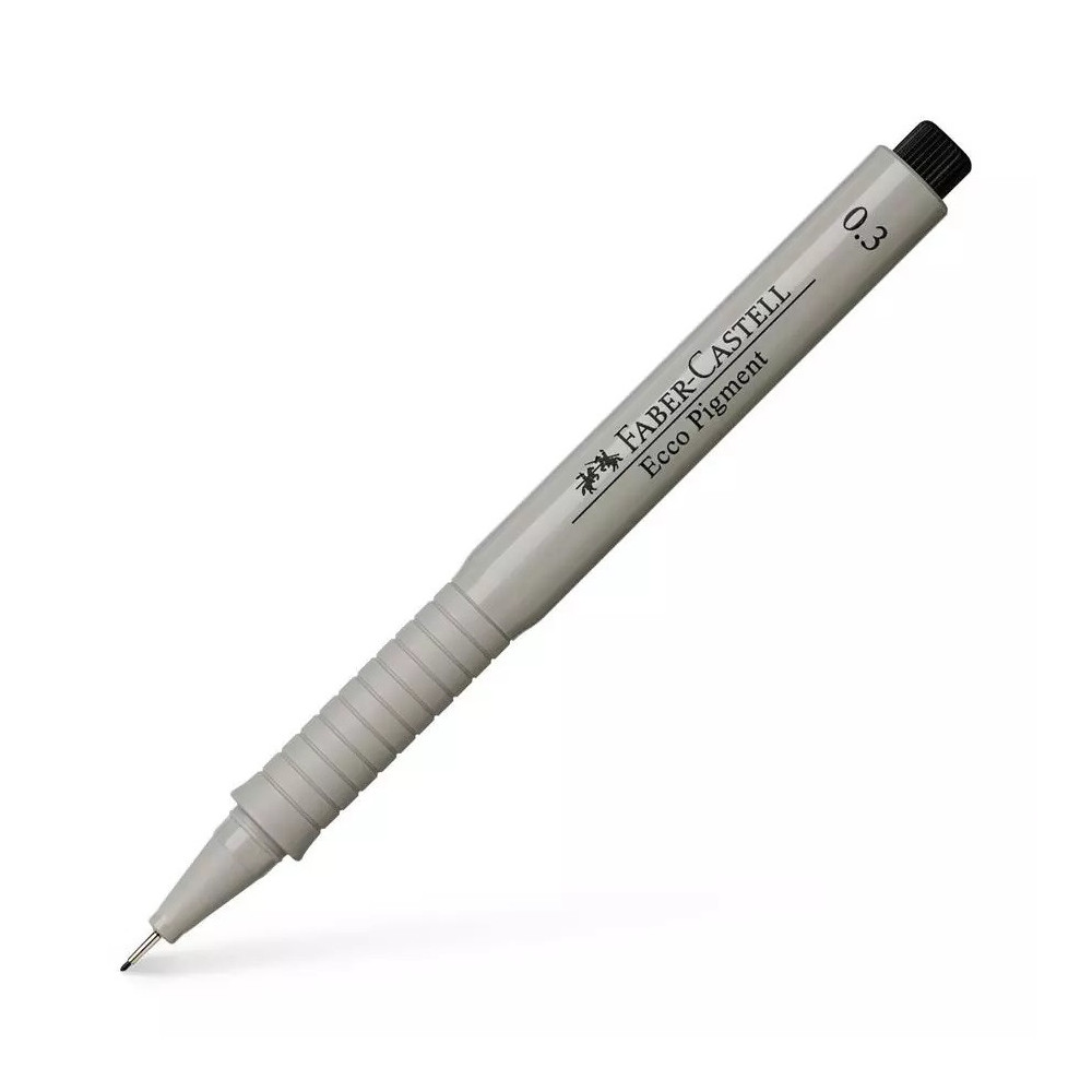 Ecco Pigment, 0.3 mm black - Faber-Castell