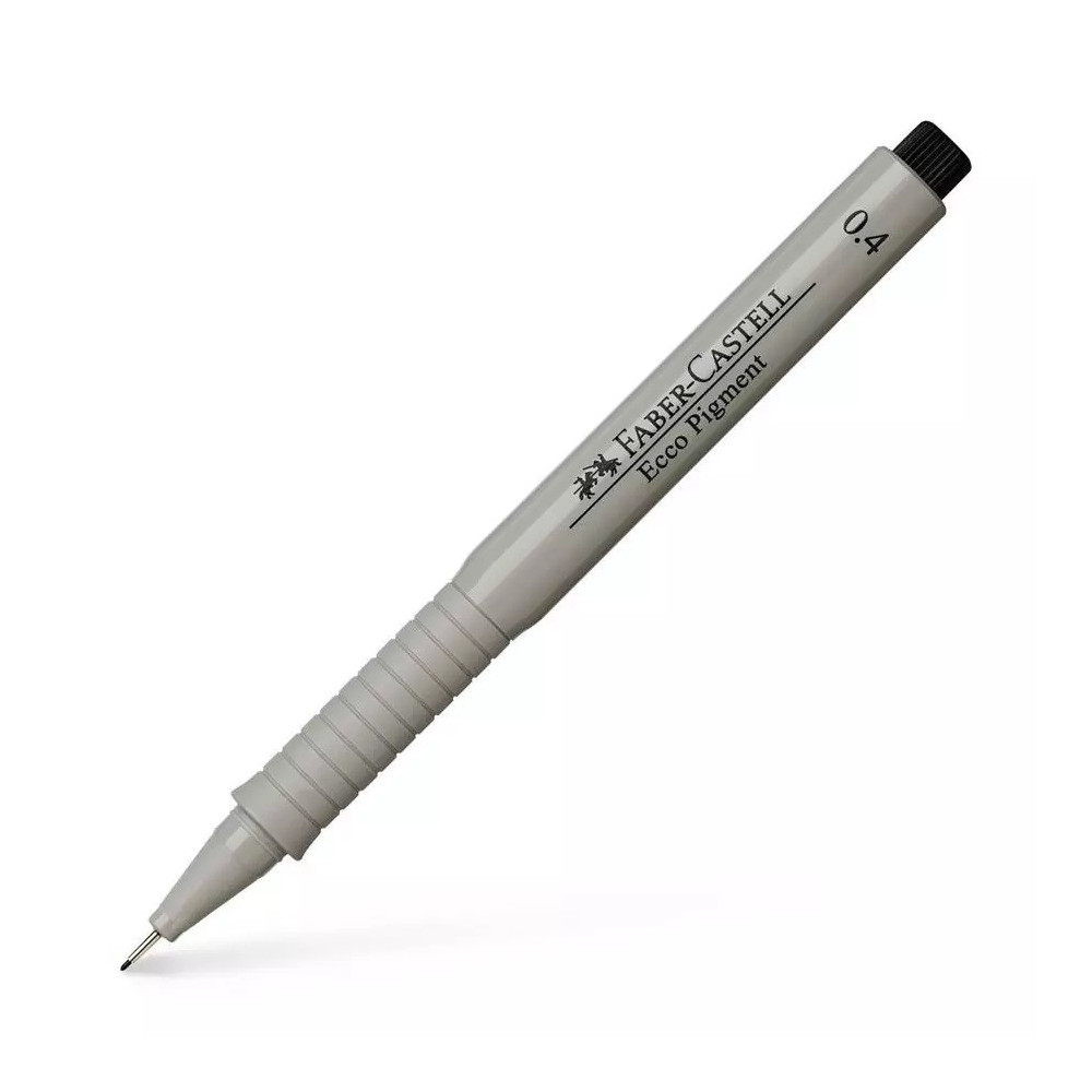 Cienkopis Ecco Pigment - Faber Castell - czarny, 0,4 mm