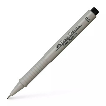 Ecco Pigment, 0.6 mm black - Faber-Castell
