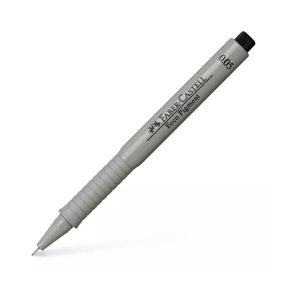 Cienkopis Ecco Pigment - Faber Castell - czarny, 0,05 mm