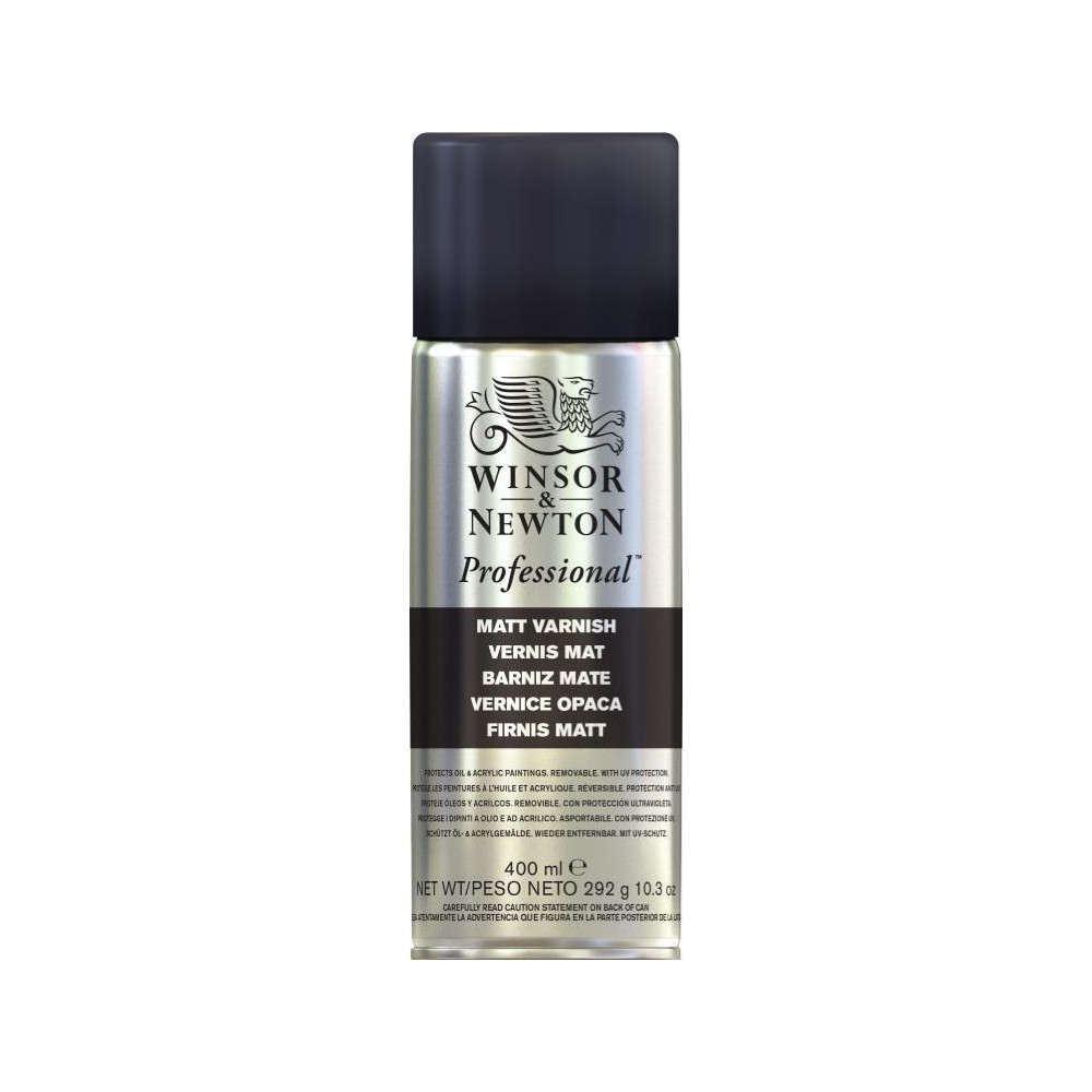 Matt Varnish Professional Spray - Winsor & Newton, 400 ml