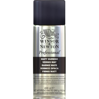 Werniks matowy w sprayu Professional - Winsor & Newton - 400 ml