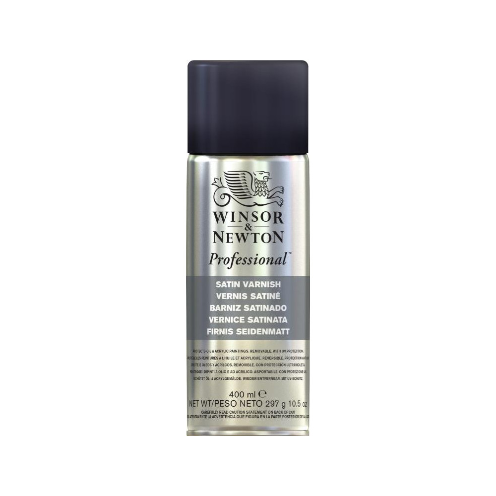 Satin Varnish Professional Spray - Winsor & Newton, 400 ml
