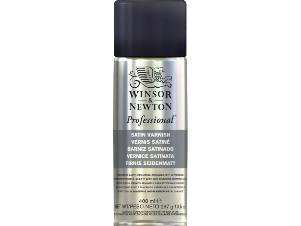 Satin Varnish Professional Spray - Winsor & Newton, 400 ml