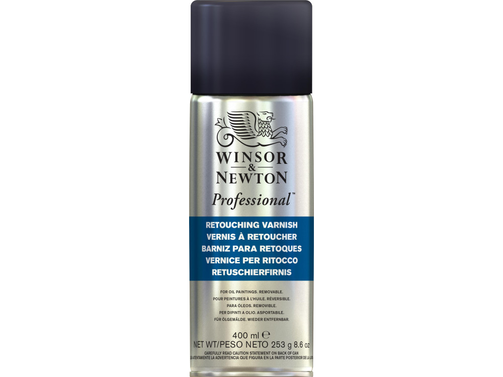 Retouching Varnish Professional Spray - Winsor & Newton, 400 ml