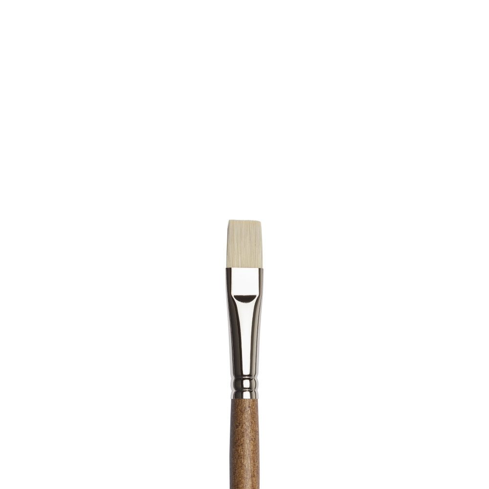Artists' Oil synthetic brush, short flat - Winsor & Newton - no. 8