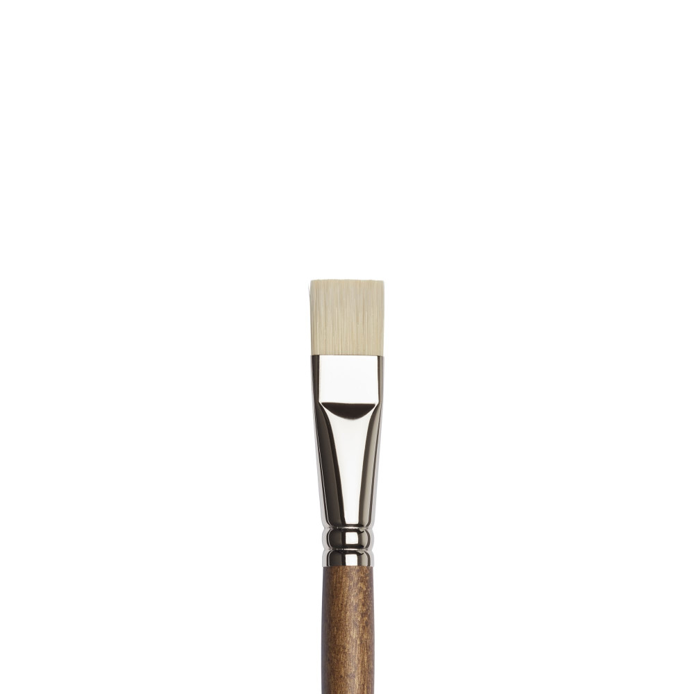 Artists' Oil synthetic brush, short flat - Winsor & Newton - no. 10