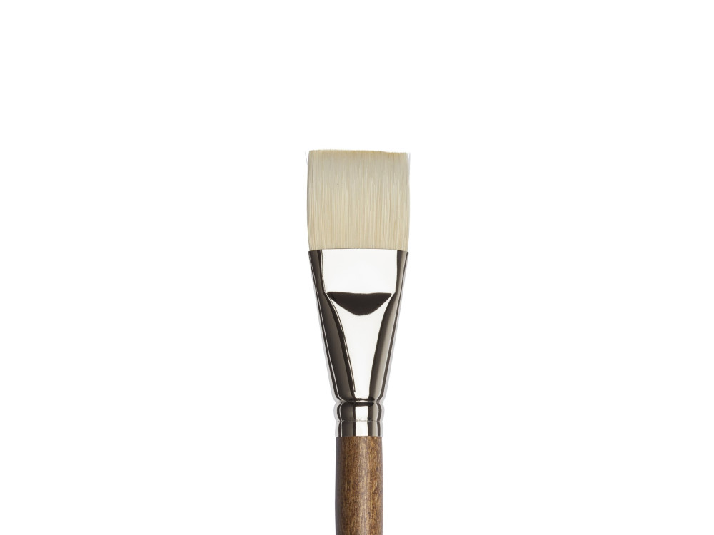Artists' Oil synthetic brush, short flat - Winsor & Newton - no. 16