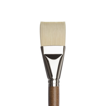 Artists' Oil synthetic brush, short flat - Winsor & Newton - no. 20