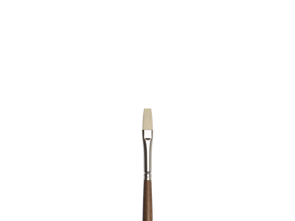 Artists' Oil synthetic brush, flat - Winsor & Newton - no. 4