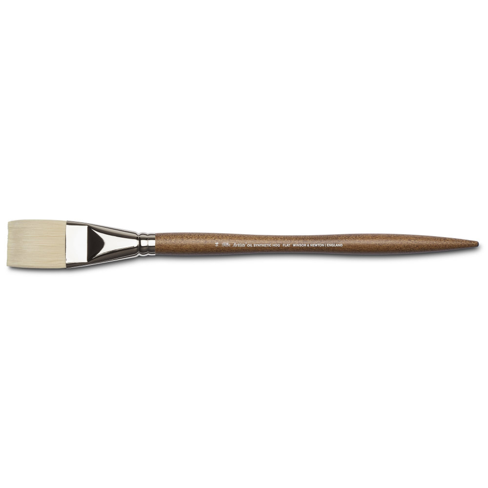 Artists' Oil synthetic brush, flat - Winsor & Newton - no. 16