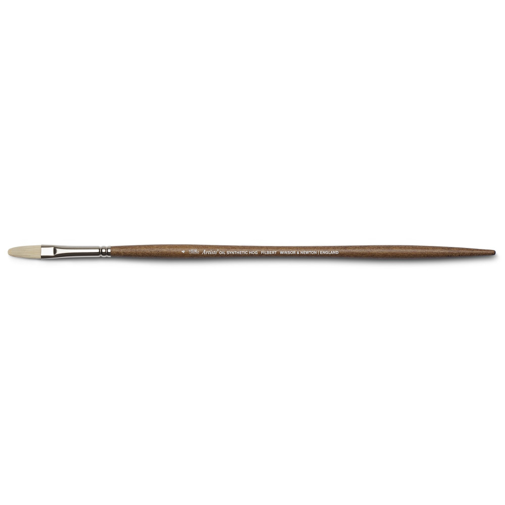 Artists' Oil synthetic brush, filbert - Winsor & Newton - no. 4
