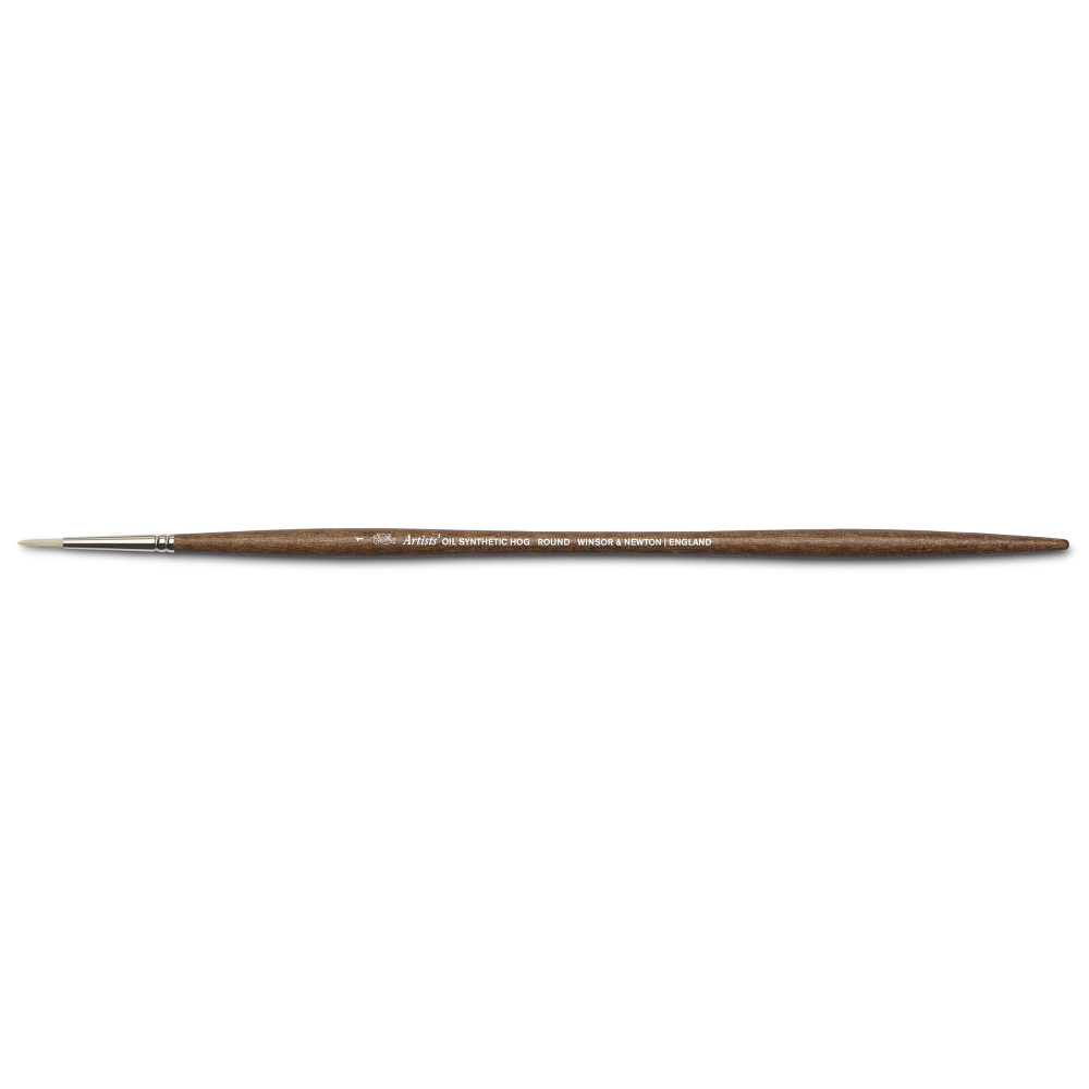 Artists' Oil synthetic brush, round - Winsor & Newton - no. 1