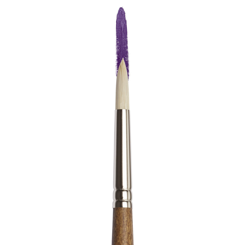 Pędzel okrągły, syntetyczny Artists' Oil - Winsor & Newton - nr 4