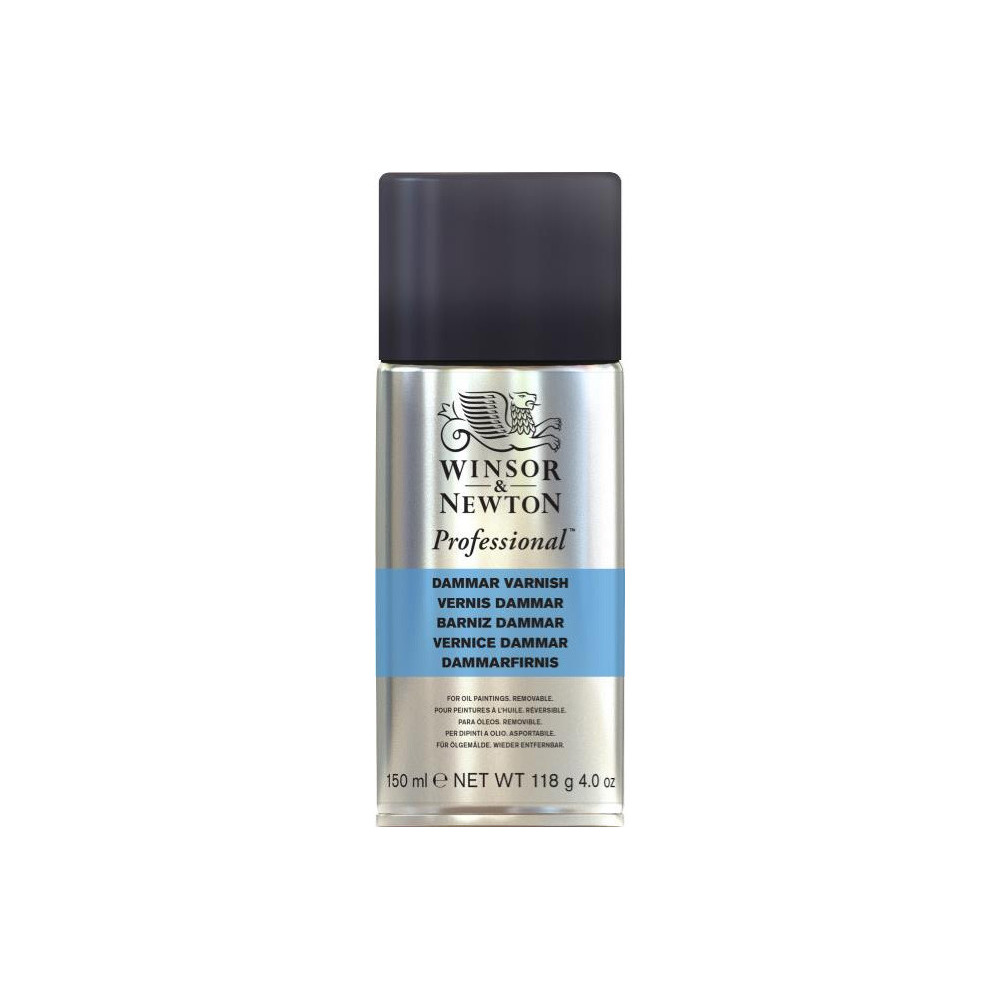 Werniks damarowy w sprayu Professional - Winsor & Newton, 150 ml