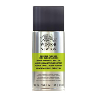 Werniks w sprayu General Purpose - Winsor & Newton - błyszczący, 150 ml