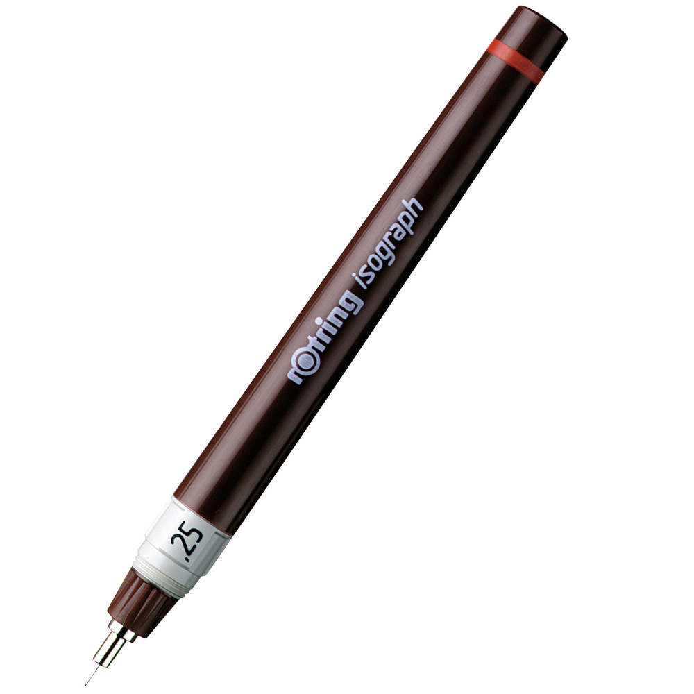 Isograph drawing pen - Rotring - black, 0,25 mm