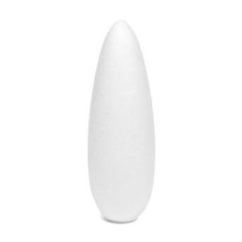 Styrofoam Pinecone 12 cm